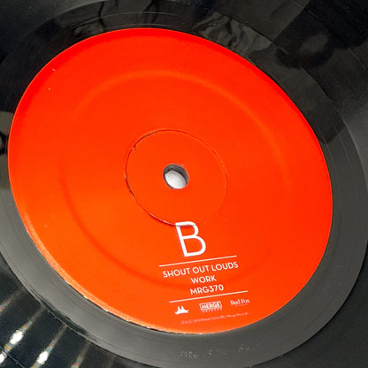 Shout Out Louds – Work [VINYL LP] 2010 • First Pressing! • Merge Records