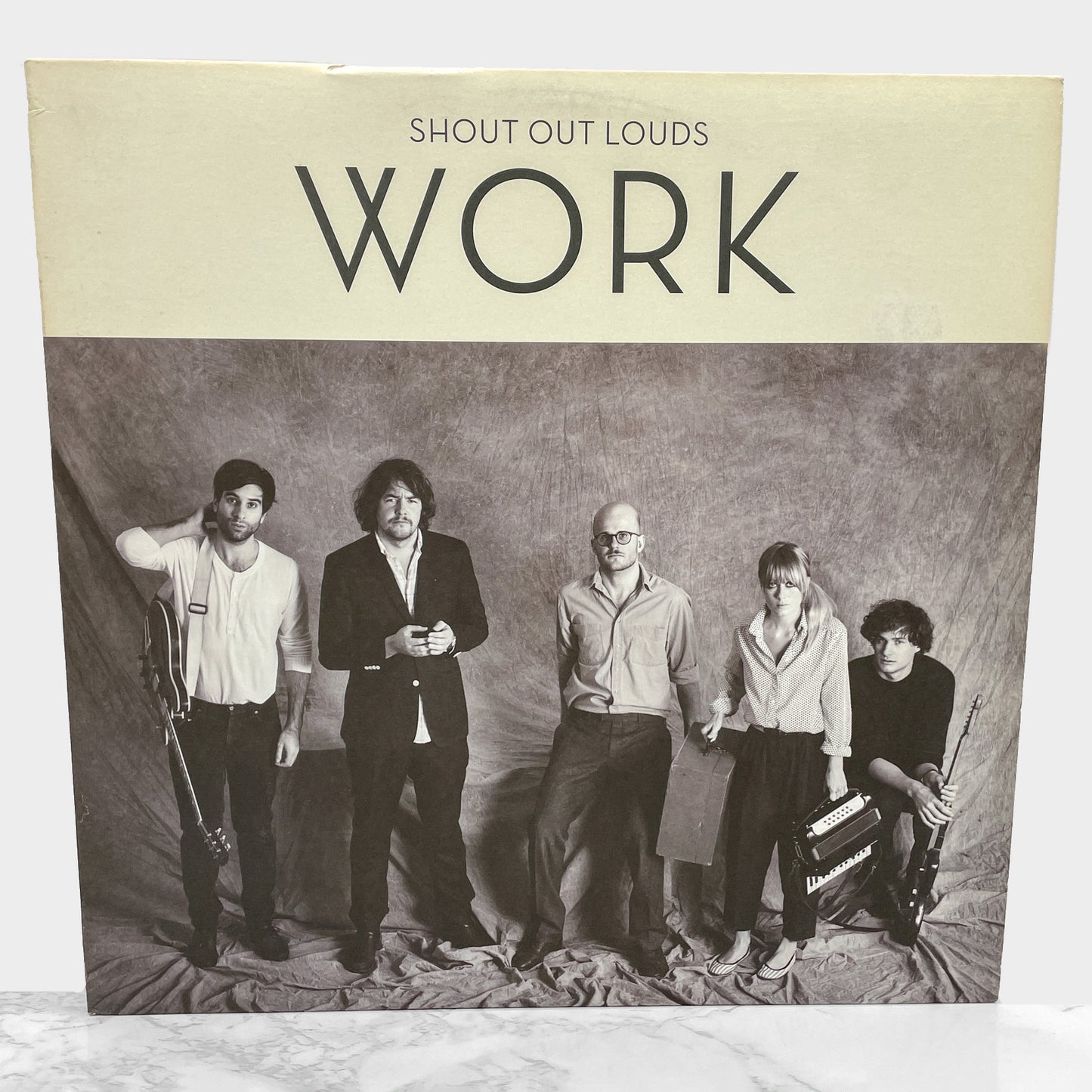 Shout Out Louds – Work [VINYL LP] 2010 • First Pressing! • Merge Records