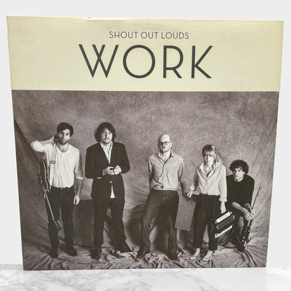 Shout Out Louds – Work [VINYL LP] 2010 • First Pressing! • Merge Records