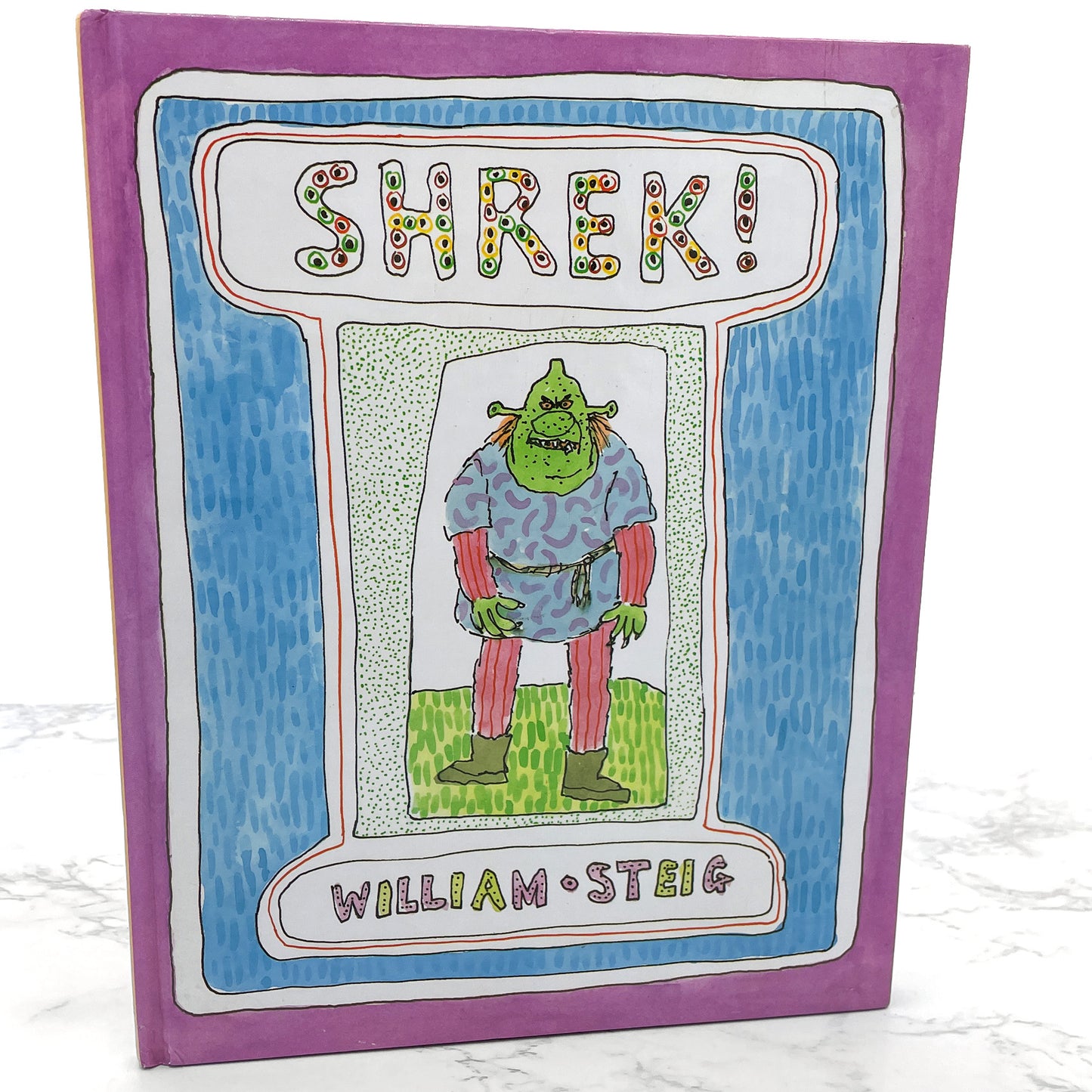 Shrek! by William Steig [FIRST EDITION • FIRST PRINTING] 1990 • Farrar Straus Giroux • Mint!