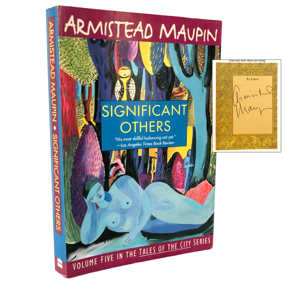 Significant Others by Armistead Maupin SIGNED! [TRADE PAPERBACK] 1994 • HarperPerennial
