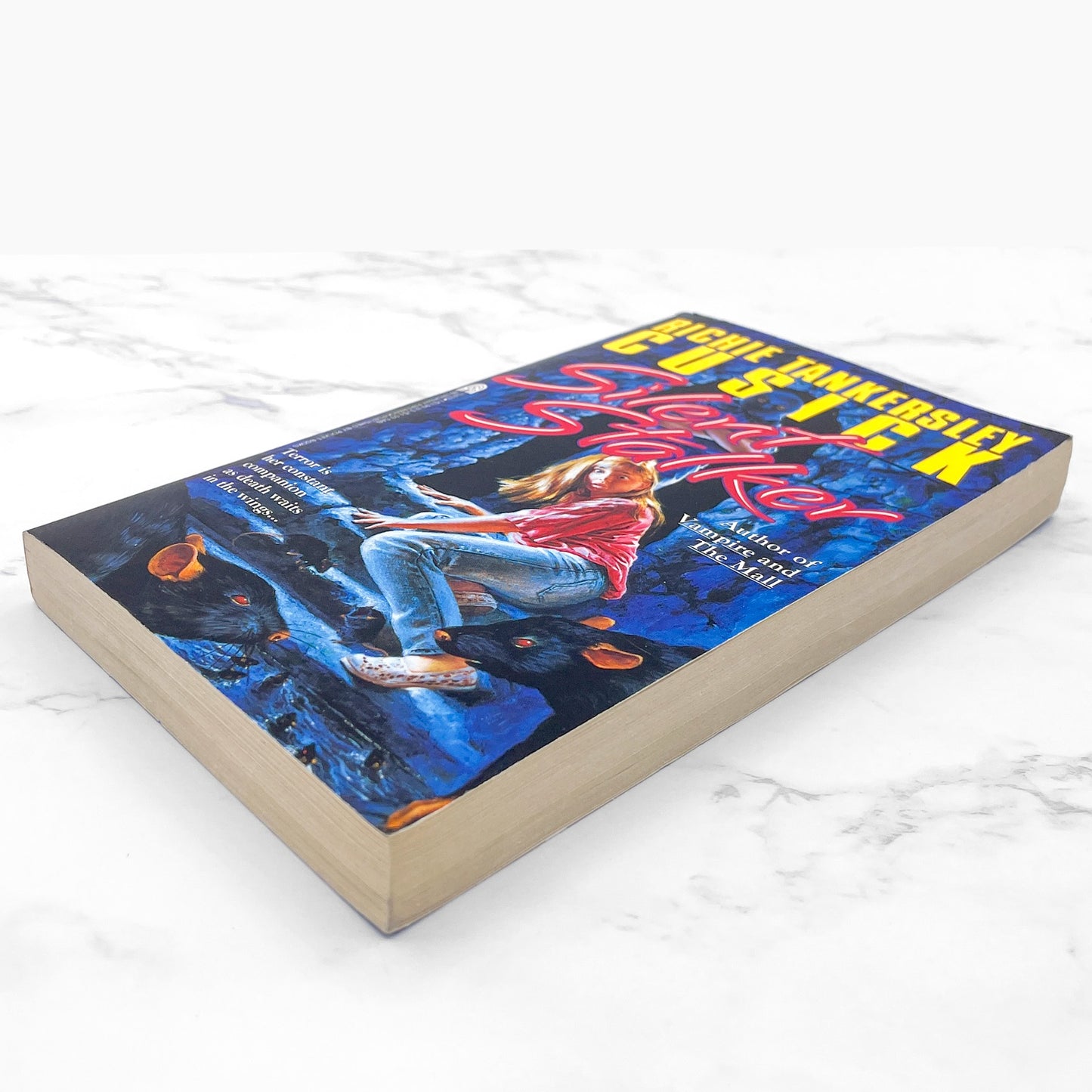 Silent Stalker by Richie Tankersley Cusick [FIRST PAPERBACK PRINTING] 1993 • Archway