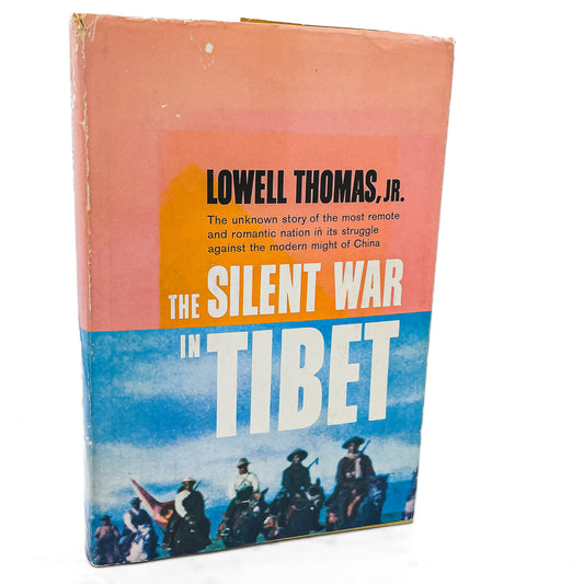 The Silent War in Tibet by Lowell Thomas Jr. [FIRST EDITION • FIRST PRINTING] 1959 • Doubleday