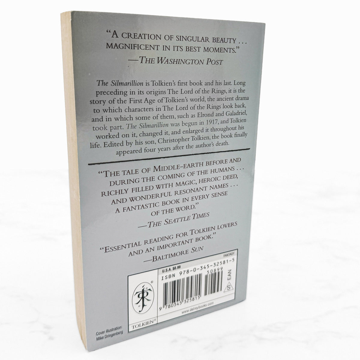 The Silmarillion by J.R.R. Tolkien [2002 PAPERBACK] • Del-Rey
