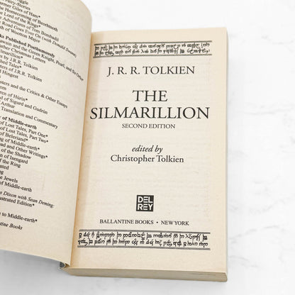 The Silmarillion by J.R.R. Tolkien [2002 PAPERBACK] • Del-Rey