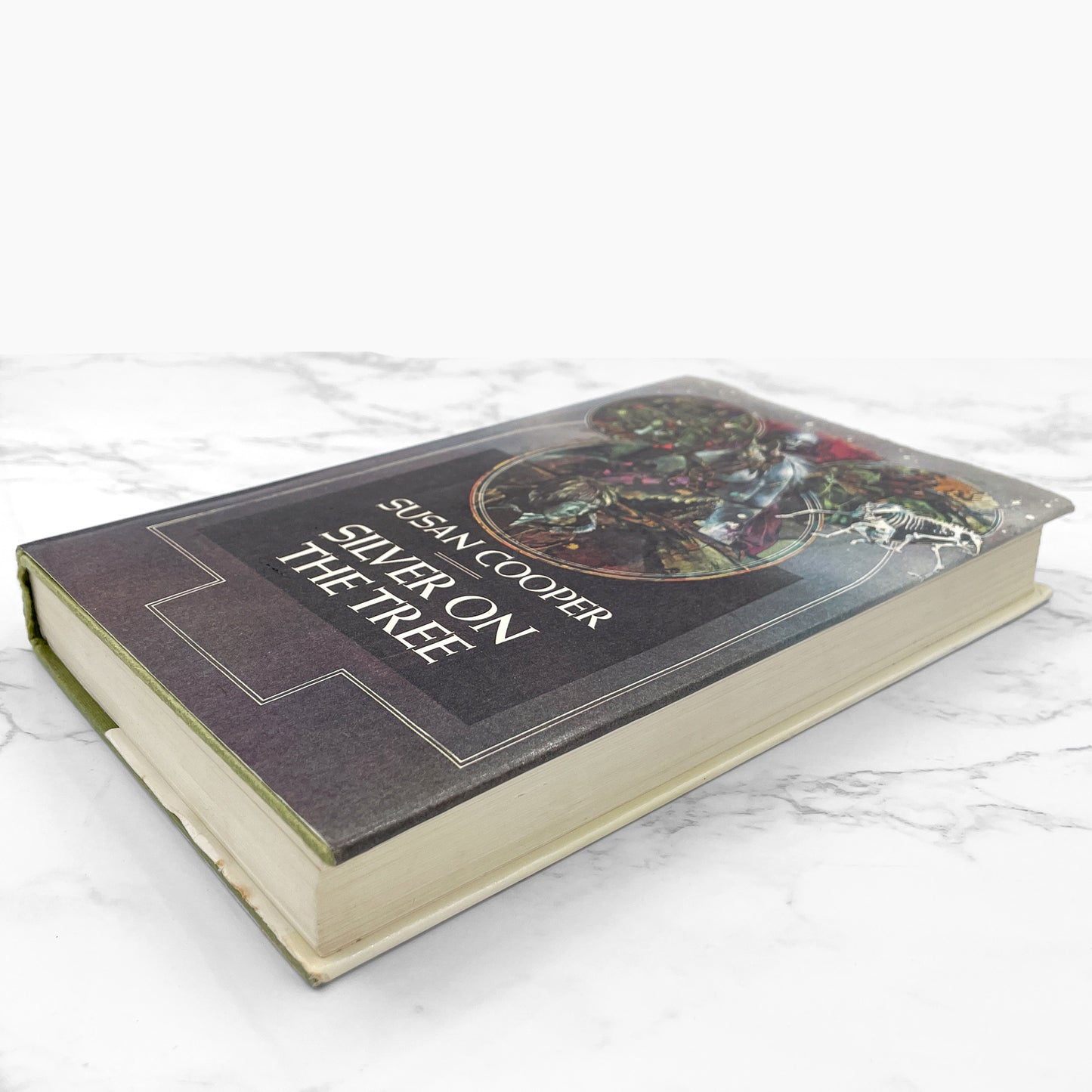 Silver On the Tree by Susan Cooper [U.K. FIRST EDITION] 1978 • Chatto & Windus • Dark is Rising #5