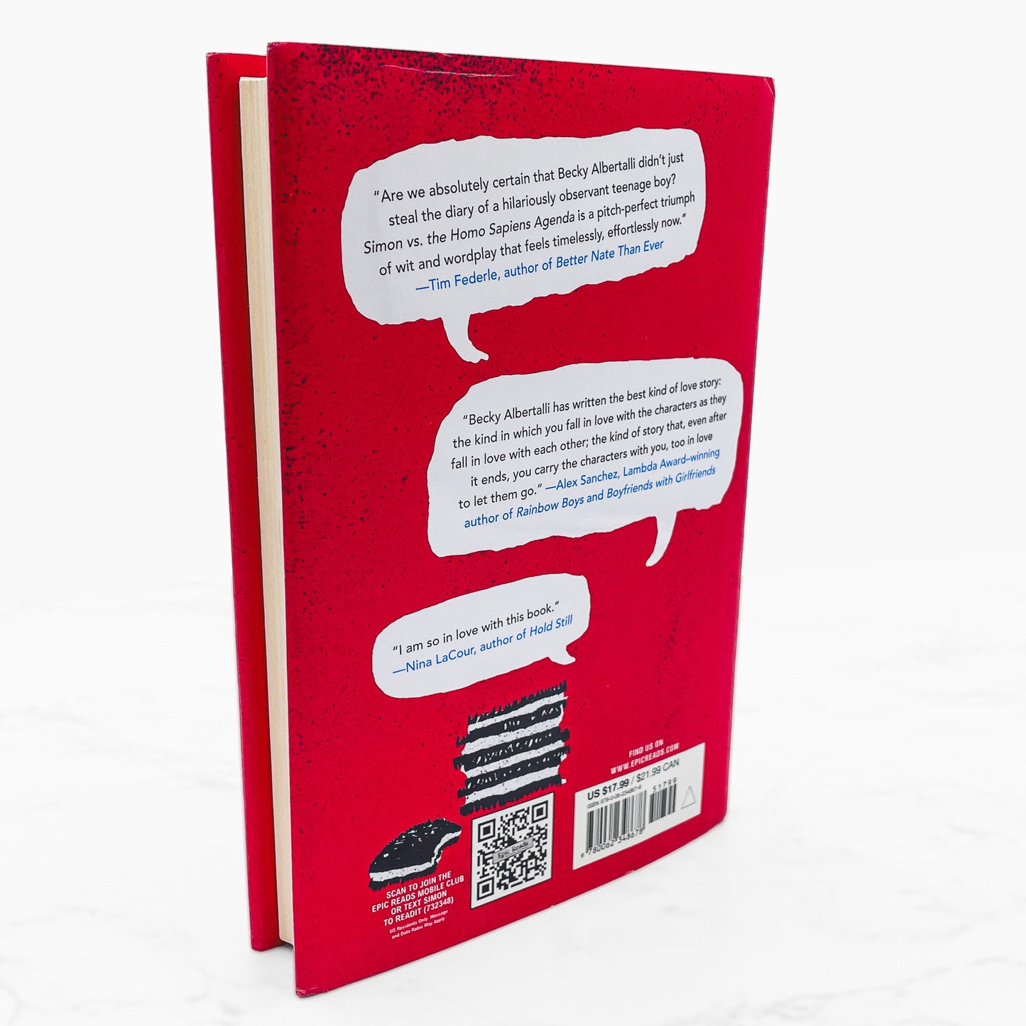 Simon vs. the Homo Sapiens Agenda by Becky Albertalli [FIRST EDITION • FIRST PRINTING] 2015