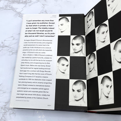 Rememberings by Sinéad O'Connor [FIRST EDITION • FIRST PRINTING] 2021 • Houghton Mifflin Harcourt