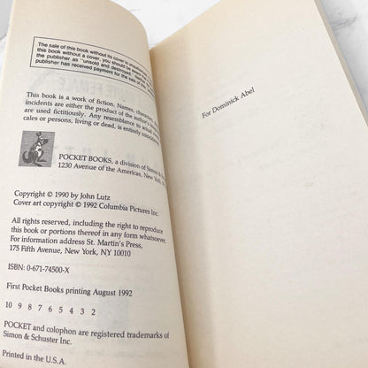 Single White Female 'aka' SWF Seeks Same by John Lutz [MOVIE TIE-IN PAPERBACK] 1992 • Pocket