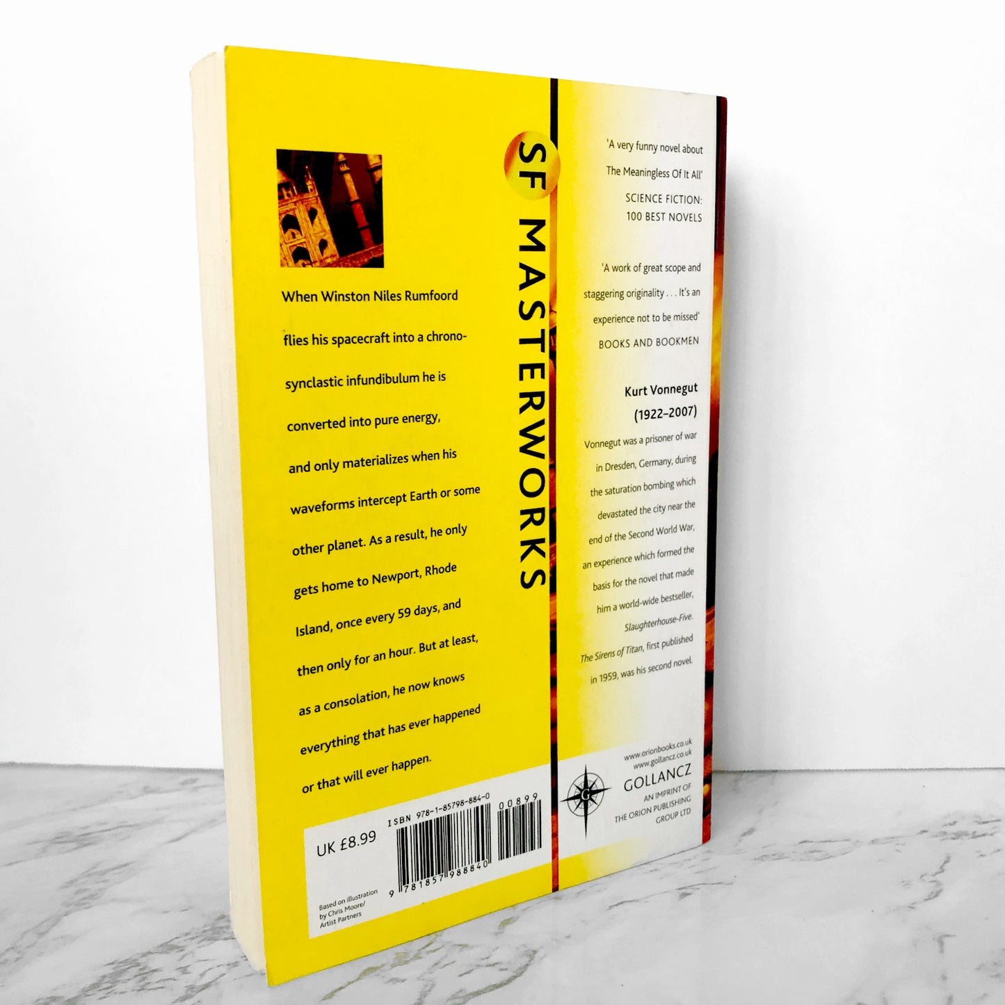 The Sirens of Titan by Kurt Vonnegut [U.K. TRADE PAPERBACK] 2004 • Gollancz