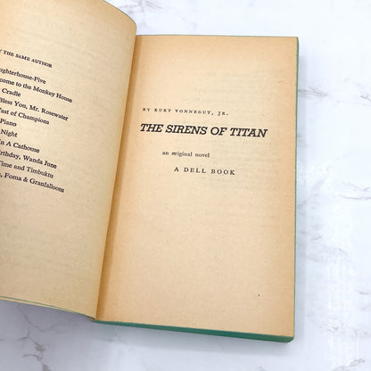 The Sirens of Titan by Kurt Vonnegut [1979 PAPERBACK] Dell