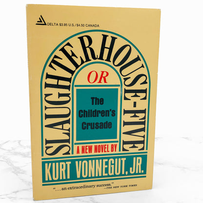 Slaughterhouse Five by Kurt Vonnegut [FIRST PAPERBACK EDITION] • 13th Printing / 1980 • Delta