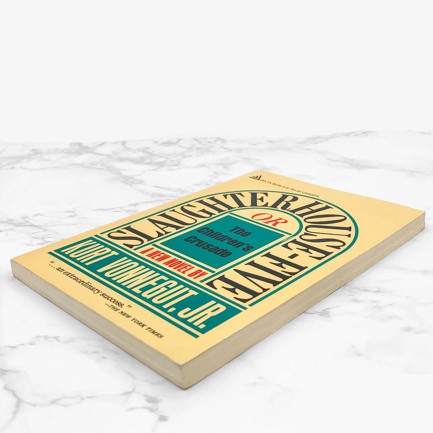 Slaughterhouse Five by Kurt Vonnegut [FIRST PAPERBACK EDITION] • 13th Printing / 1980 • Delta