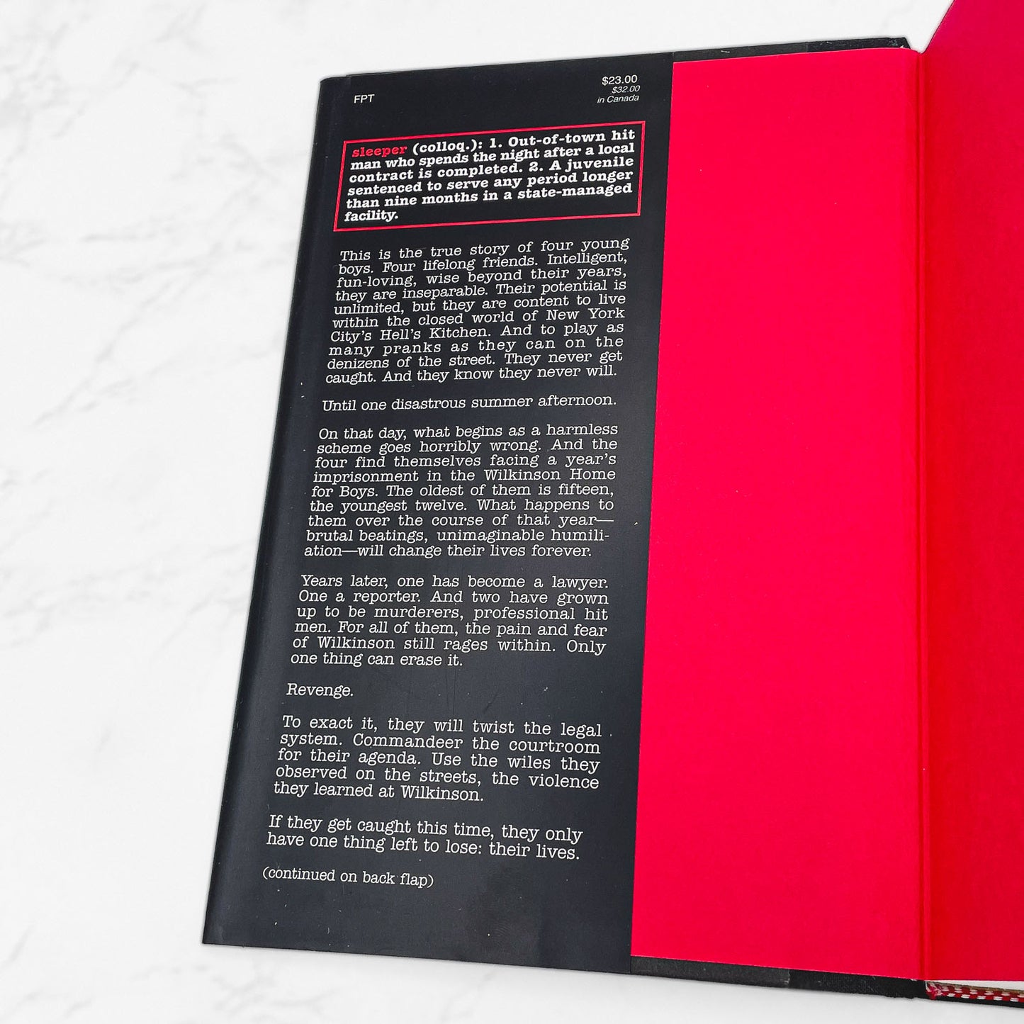 Sleepers by Lorenzo Carcaterra [FIRST EDITION • FIRST PRINTING] 1995 • Ballantine