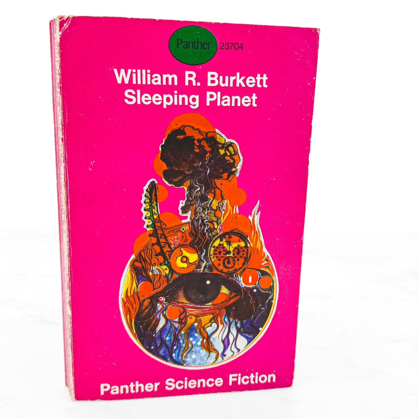 Sleeping Planet by William R. Burkett Jr. [FIRST U.K. PAPERBACK PRINTING] 1968 • Panther