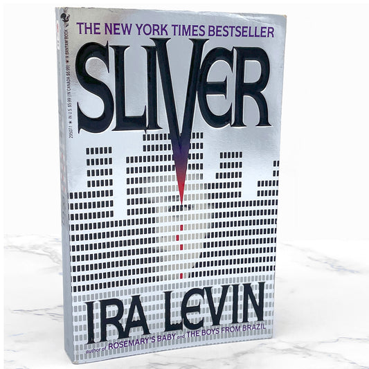 Sliver by Ira Levin [FIRST PAPERBACK PRINTING] 1991 • Signet