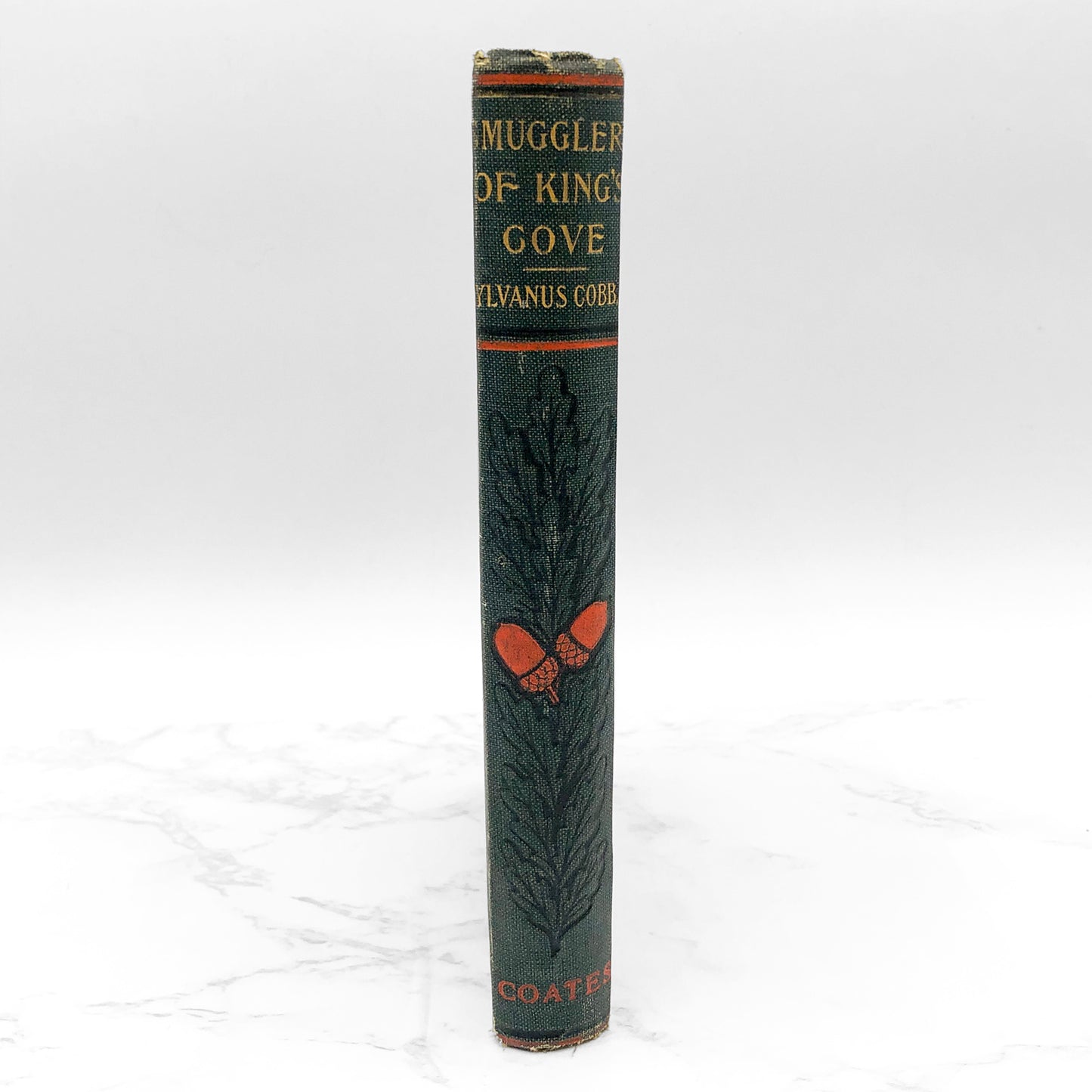 The Smuggler of King's Cove or the Old Chapel Mystery by Sylvanus Cobb Jr. [FIRST EDITION] 1896 • Henry T. Coates & Co