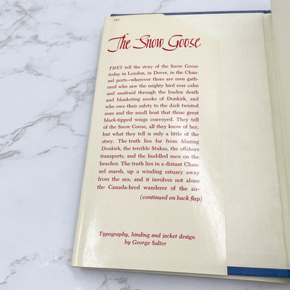 The Snow Goose by Paul Gallico [U.S. FIRST EDITION] • 51st Printing / 1991 • Knopf