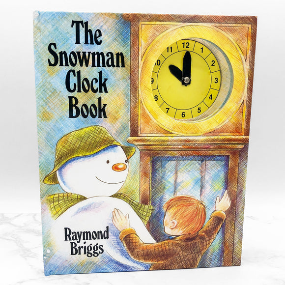 The Snowman Clock Book by Raymond Briggs [U.S. FIRST EDITION] 1991 • Random House