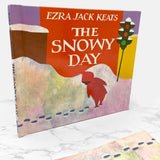 The Snowy Day by Ezra Jack Keats [HARDCOVER RE-PRINT] 1988 ❅ 28th Printing ❅ The Viking Press