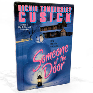 Someone at the Door by Richie Tankersley Cusick [TURTLEBACK HARDCOVER] 1994 • Archway