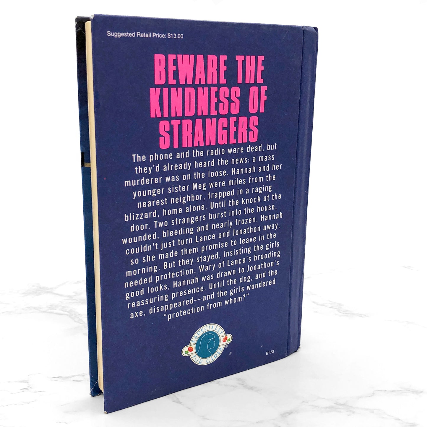 Someone at the Door by Richie Tankersley Cusick [TURTLEBACK HARDCOVER] 1994 • Archway