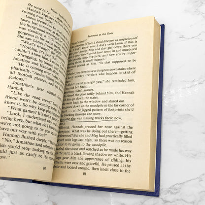 Someone at the Door by Richie Tankersley Cusick [TURTLEBACK HARDCOVER] 1994 • Archway