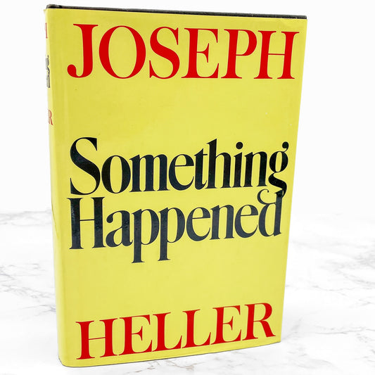 Something Happened by Joseph Heller [FIRST EDITION • FIRST PRINTING] 1974 • Knopf