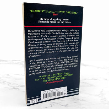 Something Wicked This Way Comes by Ray Bradbury [PAPERBACK RE-ISSUE] 1998 • Avon