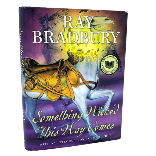 Something Wicked This Way Comes by Ray Bradbury [HARDCOVER RE-ISSUE]  2001 • William Morrow