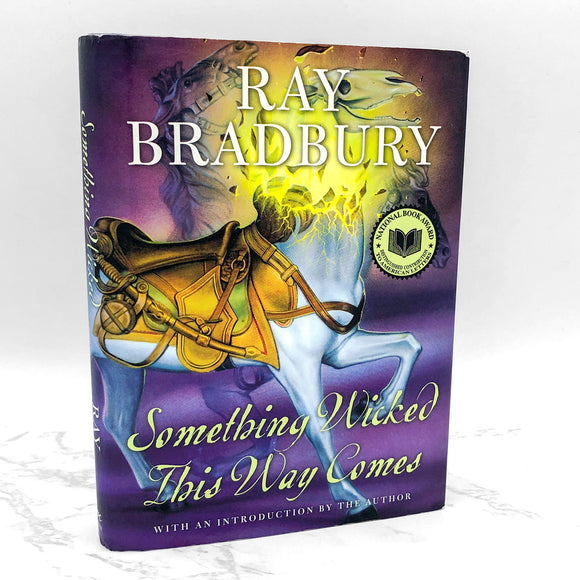 Something Wicked This Way Comes by Ray Bradbury [HARDCOVER RE-ISSUE]  2001 • William Morrow