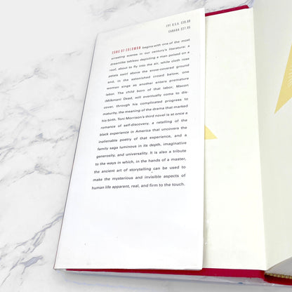 Song of Solomon by Toni Morrison [HARDCOVER COLLECTOR'S EDITION] 1995 • Everyman's Library