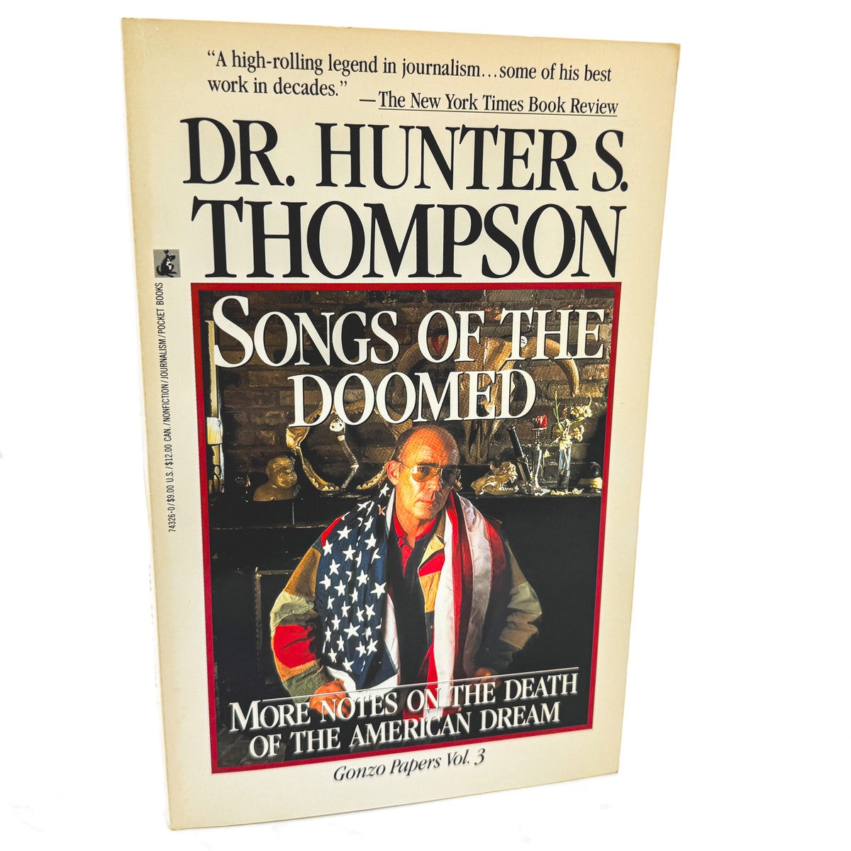 Songs of the Doomed by Hunter S. Thompson [FIRST PAPERBACK PRINTING] 1991 • Pocket