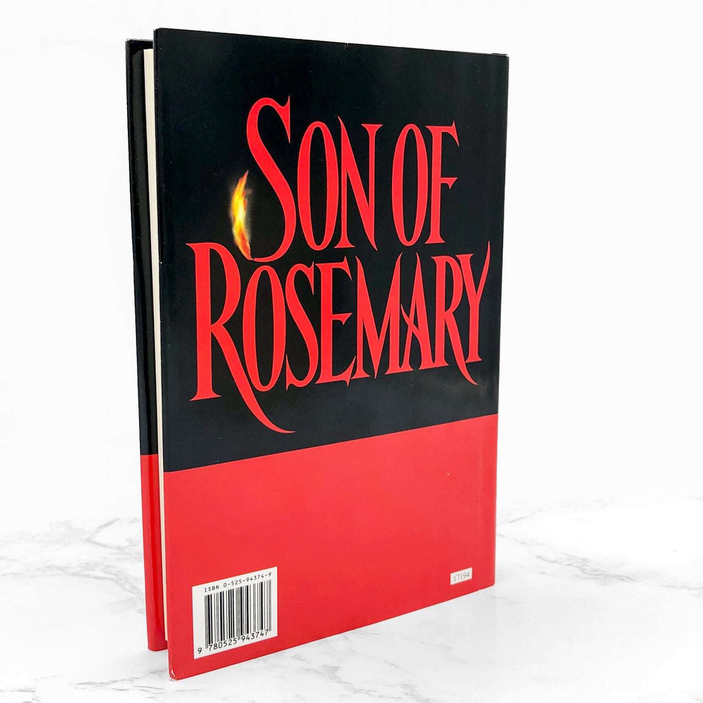 Son of Rosemary by Ira Levin [1997 HARDCOVER] • First Book Club Edition • Dutton • Mint!