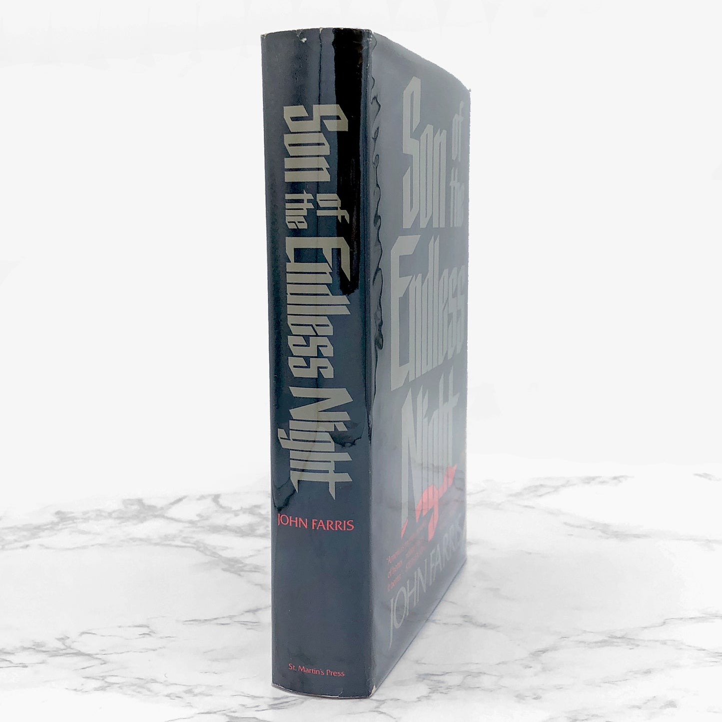 Son of the Endless Night by John Farris [1985 HARDCOVER] • St. Martin's