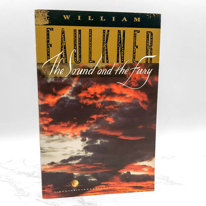 The Sound and The Fury by William Faulkner [TRADE PAPERBACK] 1990 • Vintage International