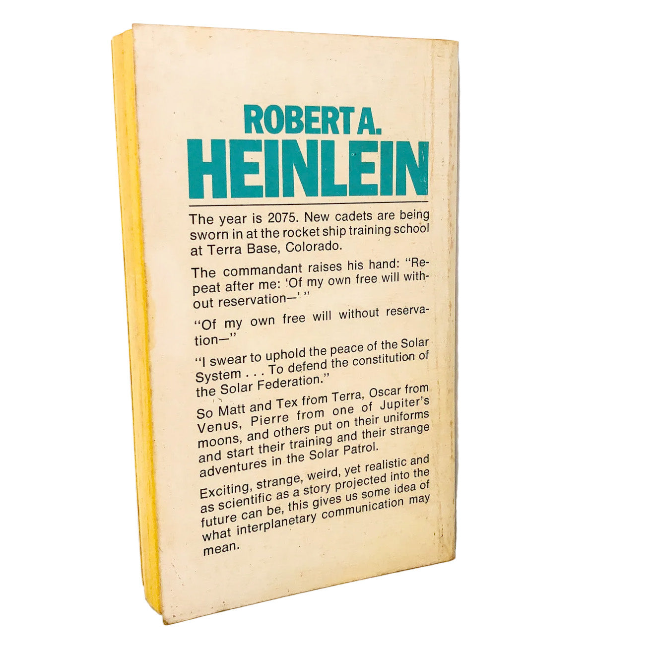 Space Cadet by Robert A. Heinlein [FIRST EDITION] 1948 • Ace