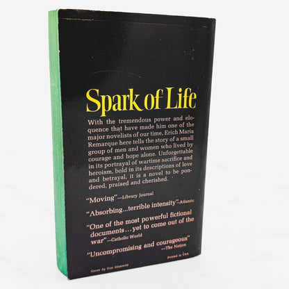 Spark of Life by Erich Maria Remarque [1964 PAPERBACK] • Dell