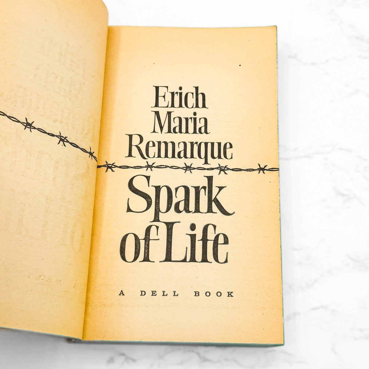 Spark of Life by Erich Maria Remarque [1964 PAPERBACK] • Dell