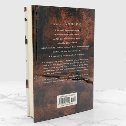 Speak by Laurie Halse Anderson [FIRST EDITION] 1999 • FSG