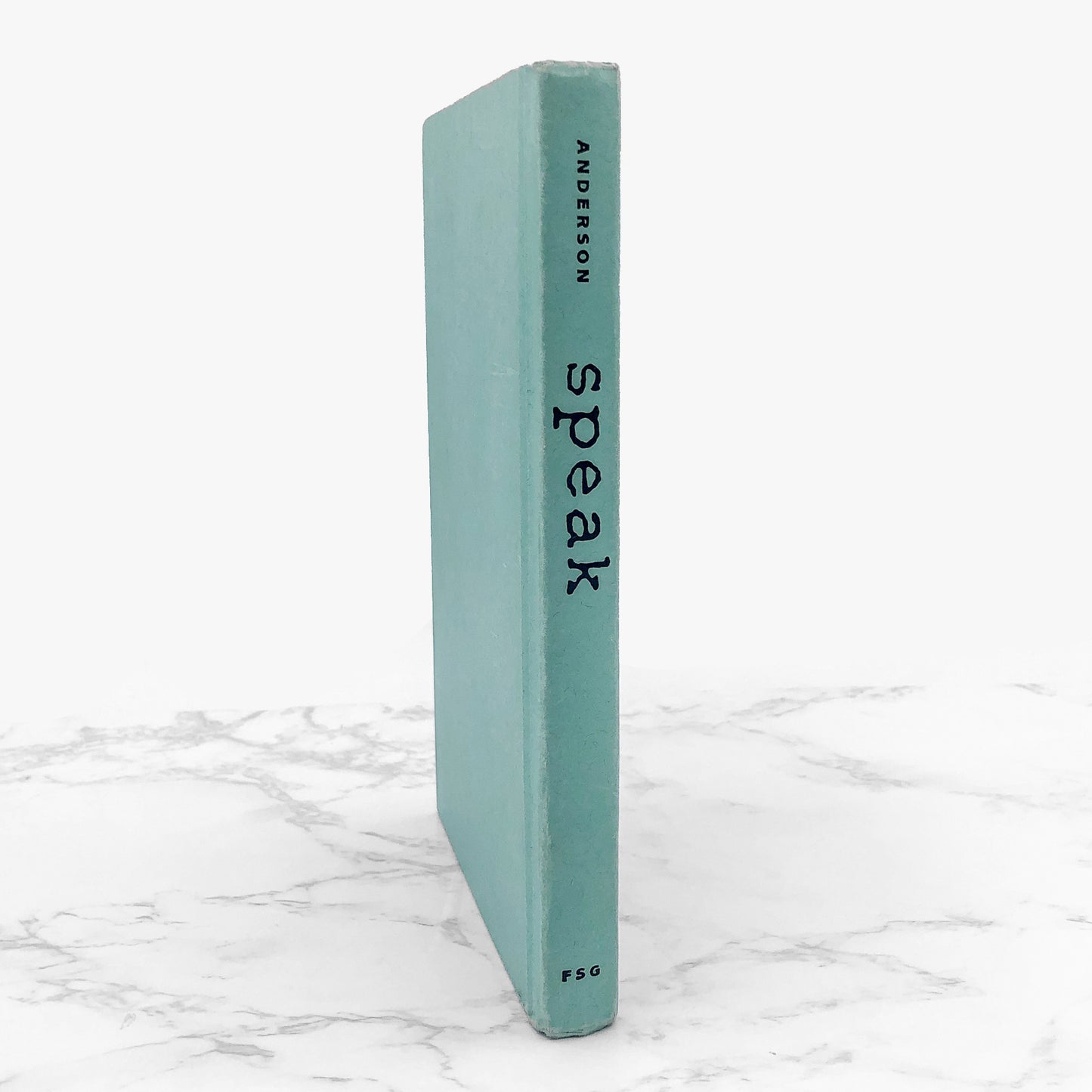 Speak by Laurie Halse Anderson [FIRST EDITION] 1999 • FSG