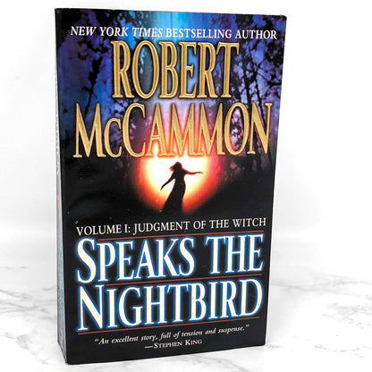 Speaks the Nightbird by Robert R McCammon [FIRST PAPERBACK PRINTING] 2003 • Pocket