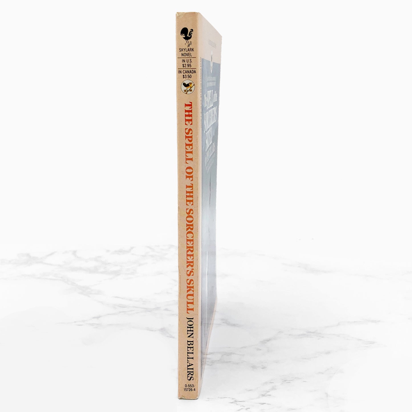 The Spell of the Sorcerer's Skull by John Bellairs [FIRST PAPERBACK EDITION] 1988 • Bantam Skylark