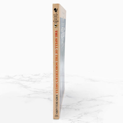 The Spell of the Sorcerer's Skull by John Bellairs [FIRST PAPERBACK EDITION] 1988 • Bantam Skylark