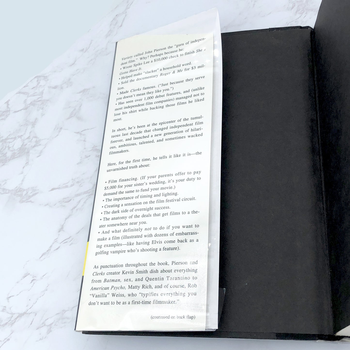 Spike, Mike, Slackers & Dykes: A Guided Tour Across a Decade of American Independent Cinema by John Pierson w. Kevin Smith [FIRST EDITION • FIRST PRINTING] 1996