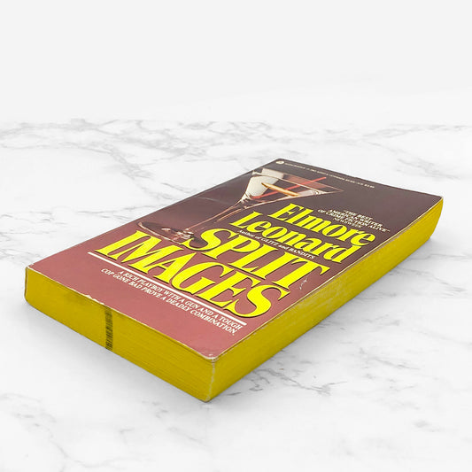 Split Images by Elmore Leonard [1983 PAPERBACK] • Avon Books