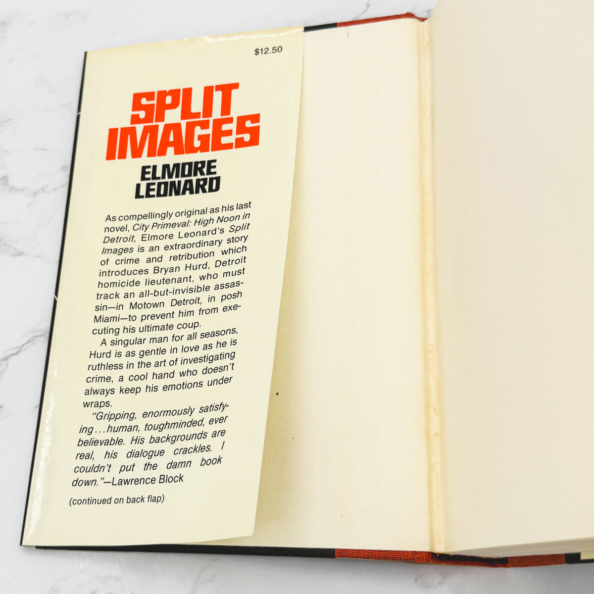 Split Images by Elmore Leonard [FIRST EDITION • FIRST PRINTING] 1981 • Arbor House