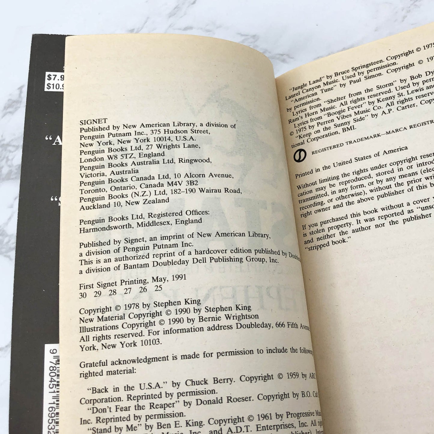 The Stand by Stephen King [COMPLETE & UNCUT] 1991 • Signet Paperback