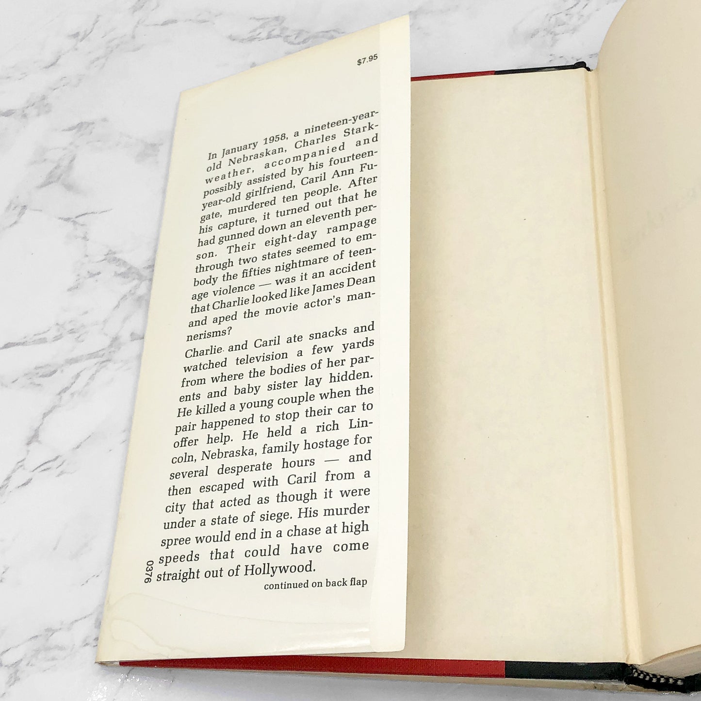 Starkweather: The Story of a Mass Murderer by William Allen [FIRST EDITION • FIRST PRINTING] 1976 • Houghton Mifflin