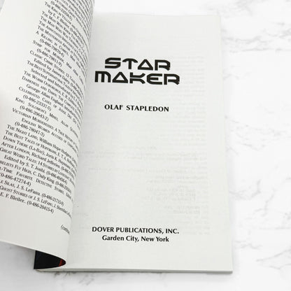 Star Maker by Olaf Stapledon [TRADE PAPERBACK RE-ISSUE] 2020 • Dover